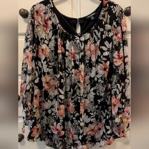 Roz & Ali Blouse  Size 1X